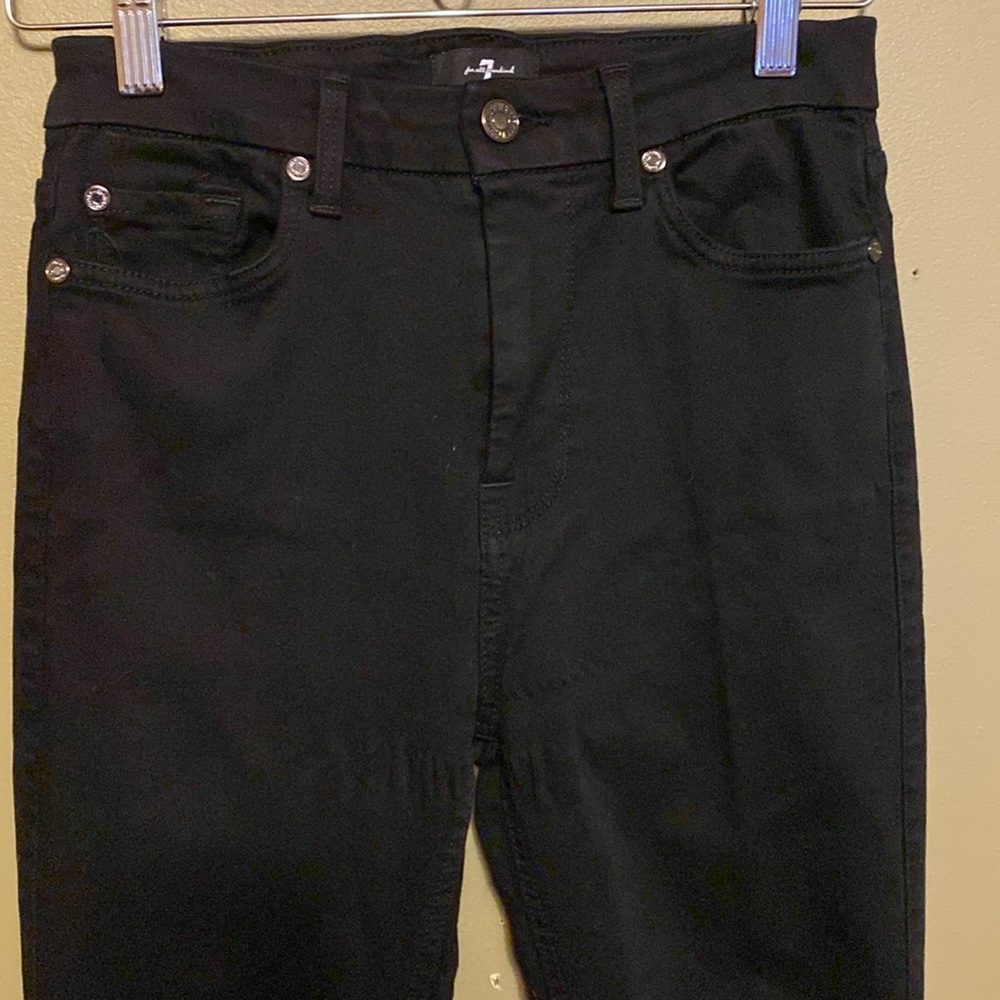 7 For All Mankind High Waist Skinny Jeans